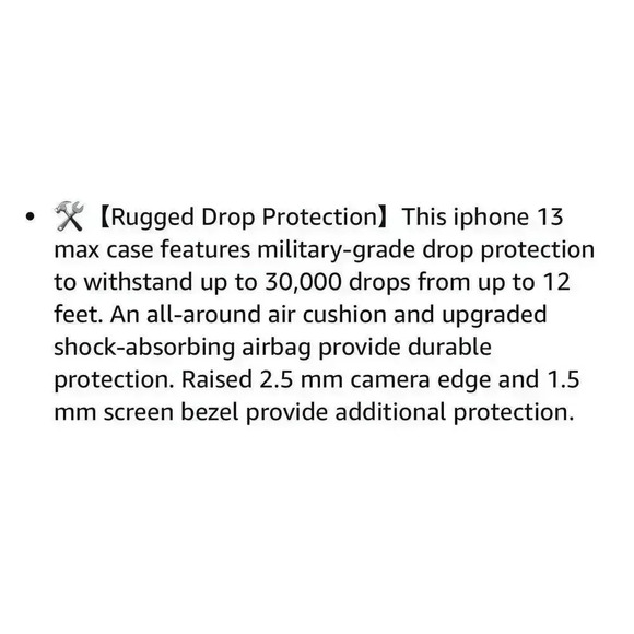 360 Rotatable Magnetic Ring Case With Camera Cover For 13 Pro Max 6.7” Blue‎ - Picture 11 of 11